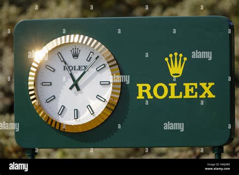 large rolex clock|rolex clock us open.